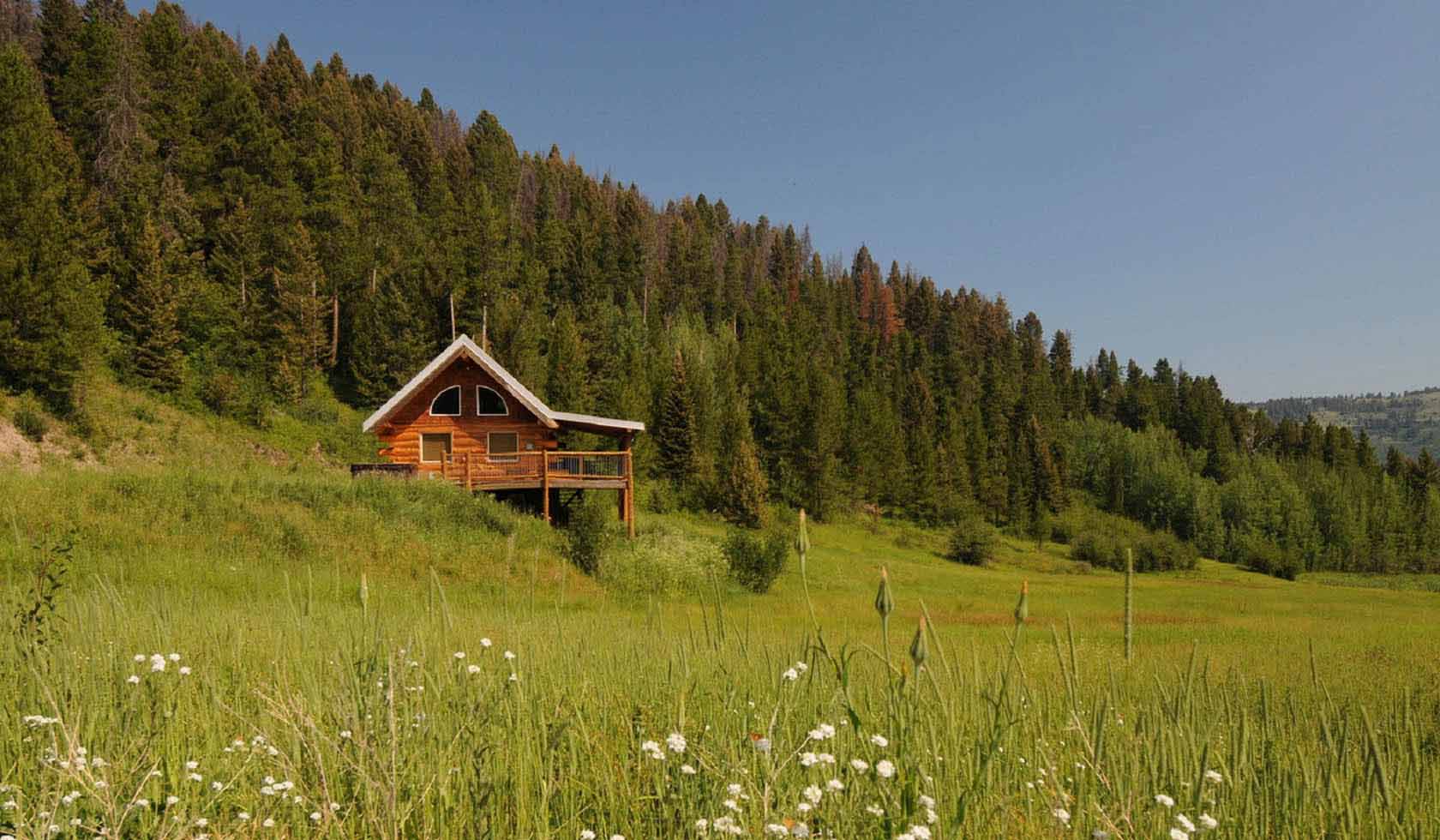 Goose Creek Cabin Yellowstone Country Montana